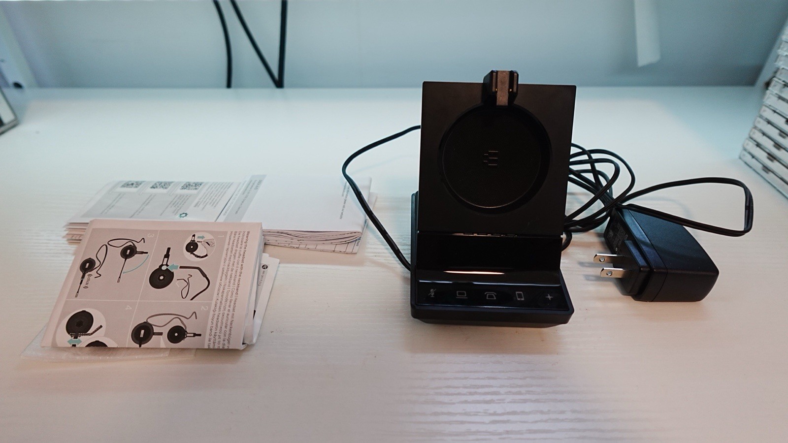 EPOS SENNHEISER SDW-5016 SINGLE SIDED WIRELESS DECT HEADSET – SEE DESCRIPTION