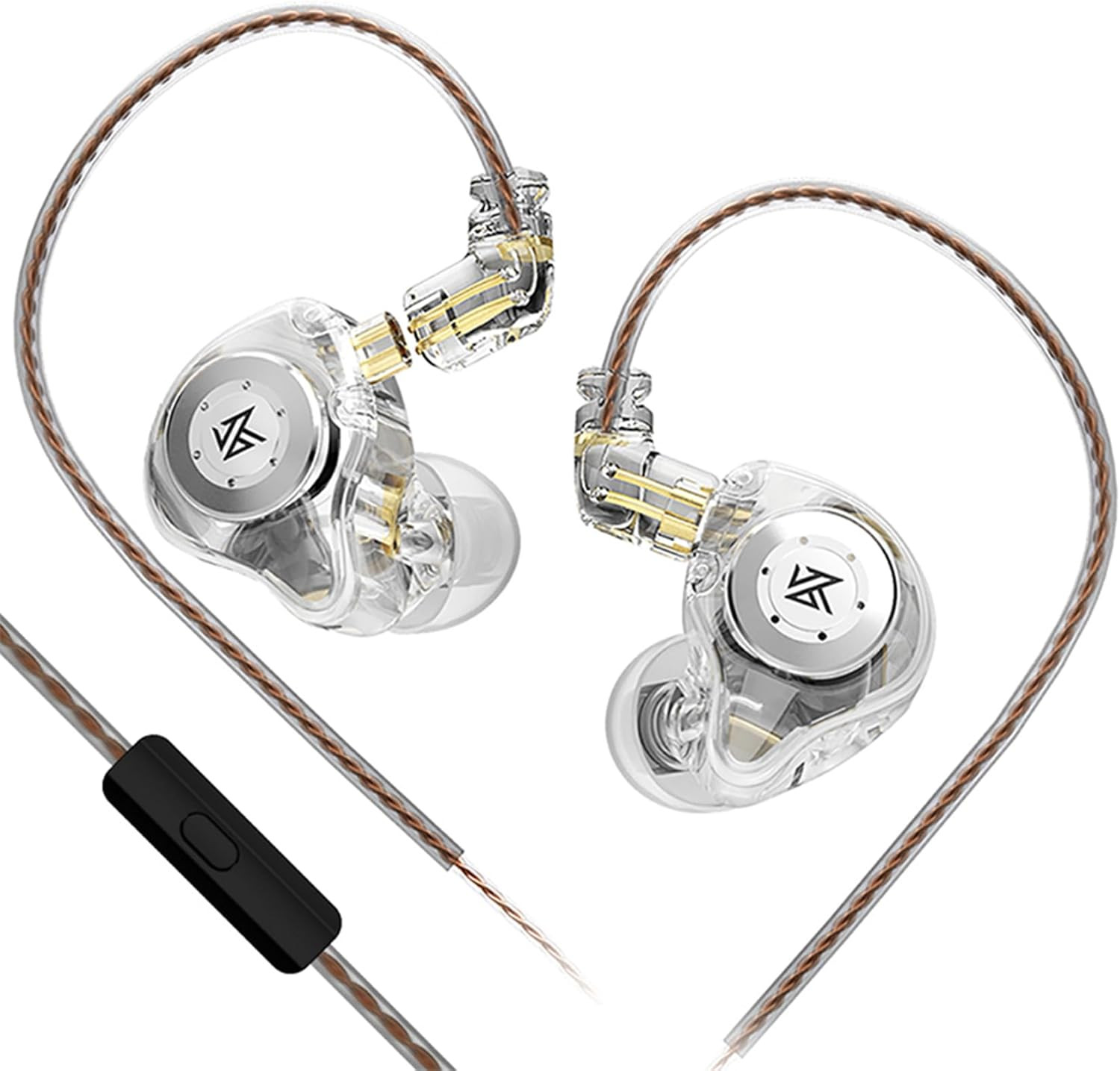 KZ EDX Pro in Ear Monitor Headphones KZ IEM Earphones Dual DD Hifi Stereo Sound