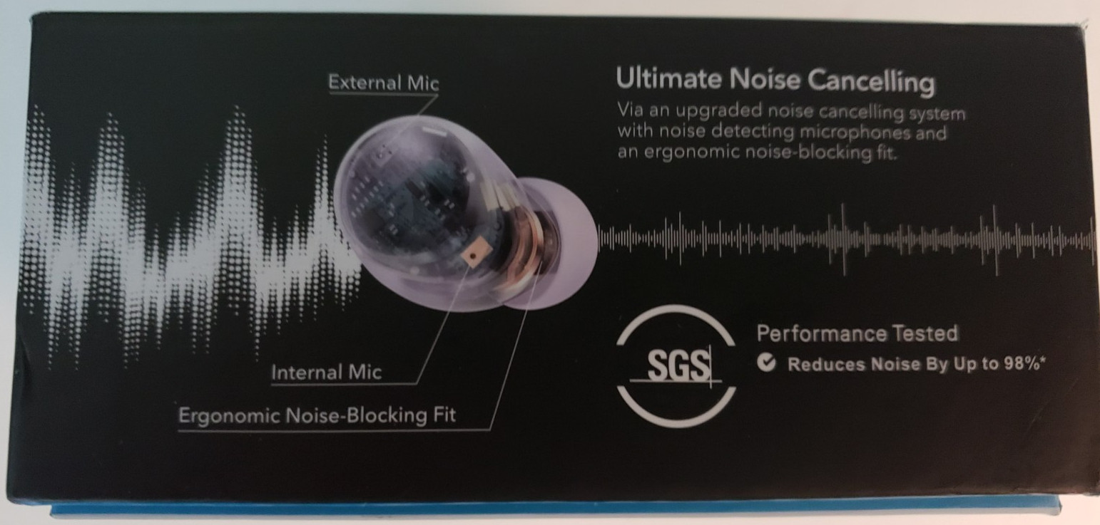 Soundcore by Anker Space A40 True Wireless Noise-Canceling Earbuds-ANC 50H Batt