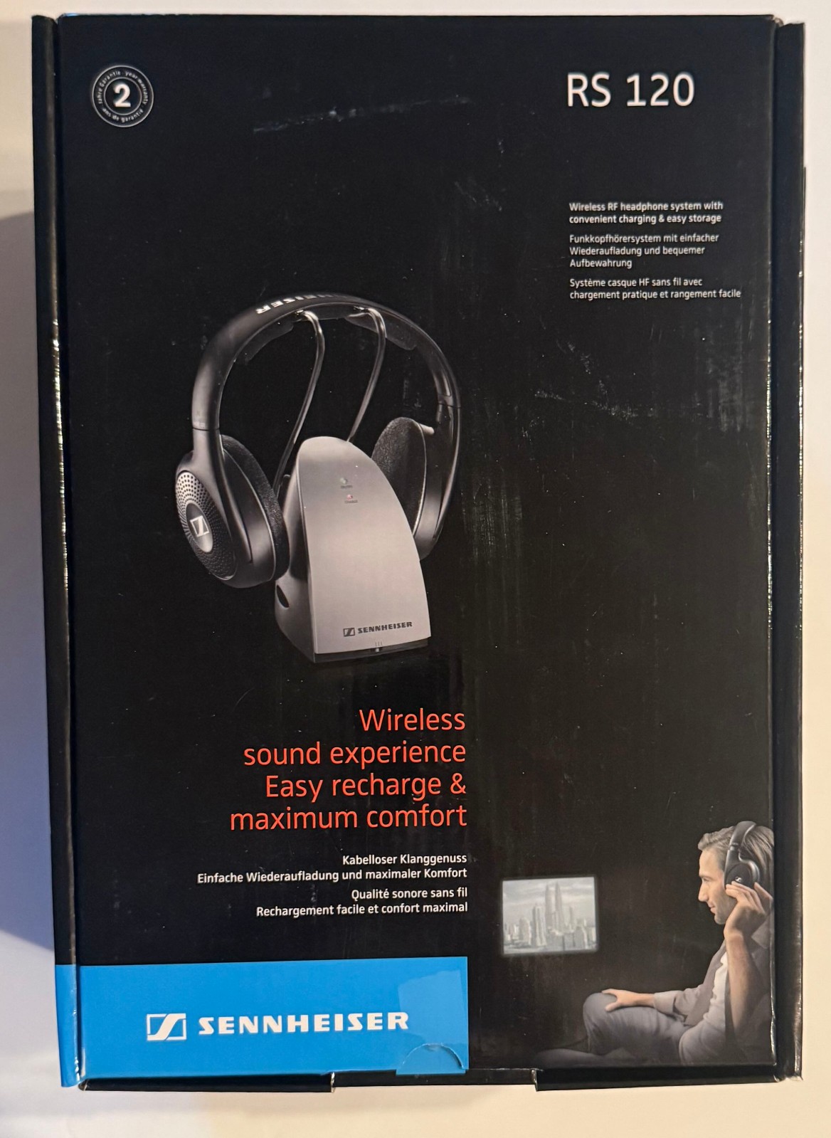 Sennheiser RS 120 Wireless TV Headphones