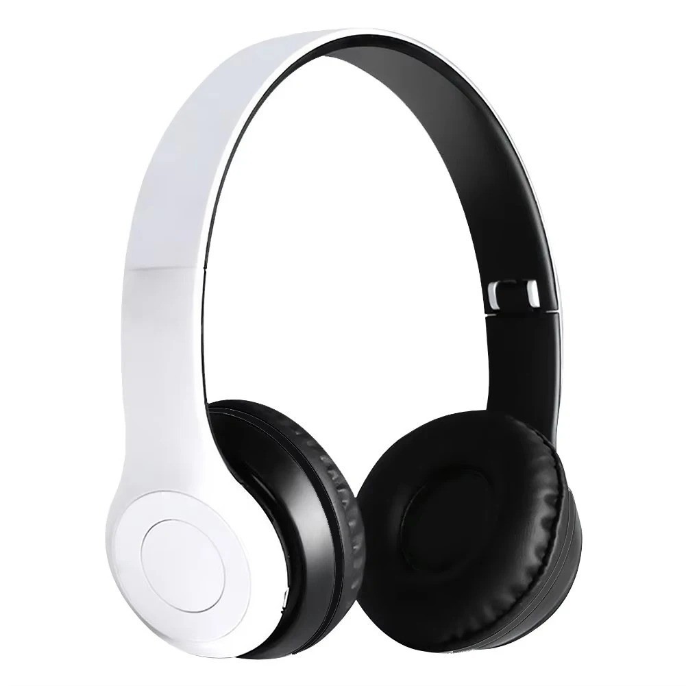 P47 Wireless Headphones Bluetooth 5.0 Earphones Foldable HIFI Stereo Bass for Mu