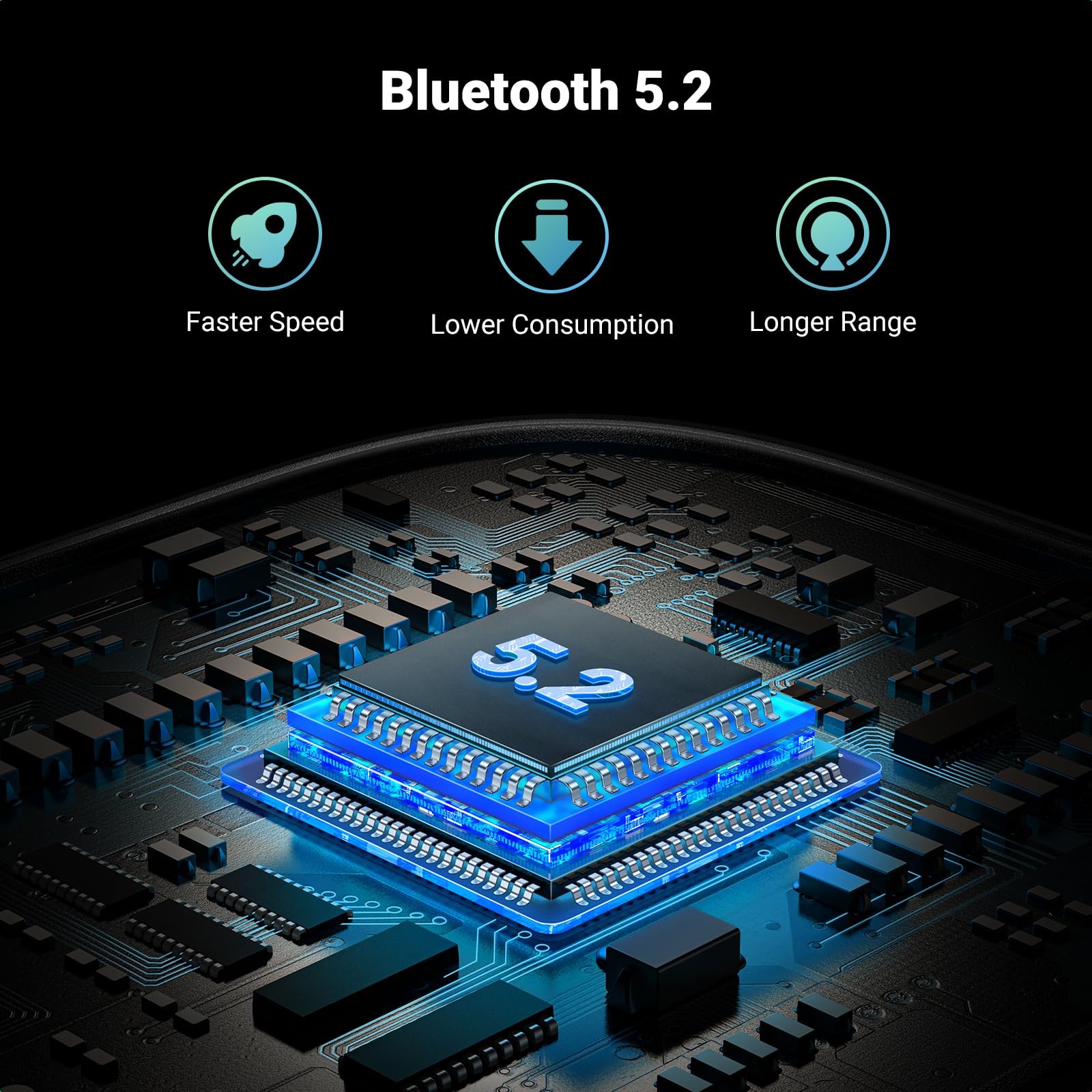 UGREEN Airplane Bluetooth 5.2 Transmitter Adapter for Airpods or Headphones Dual