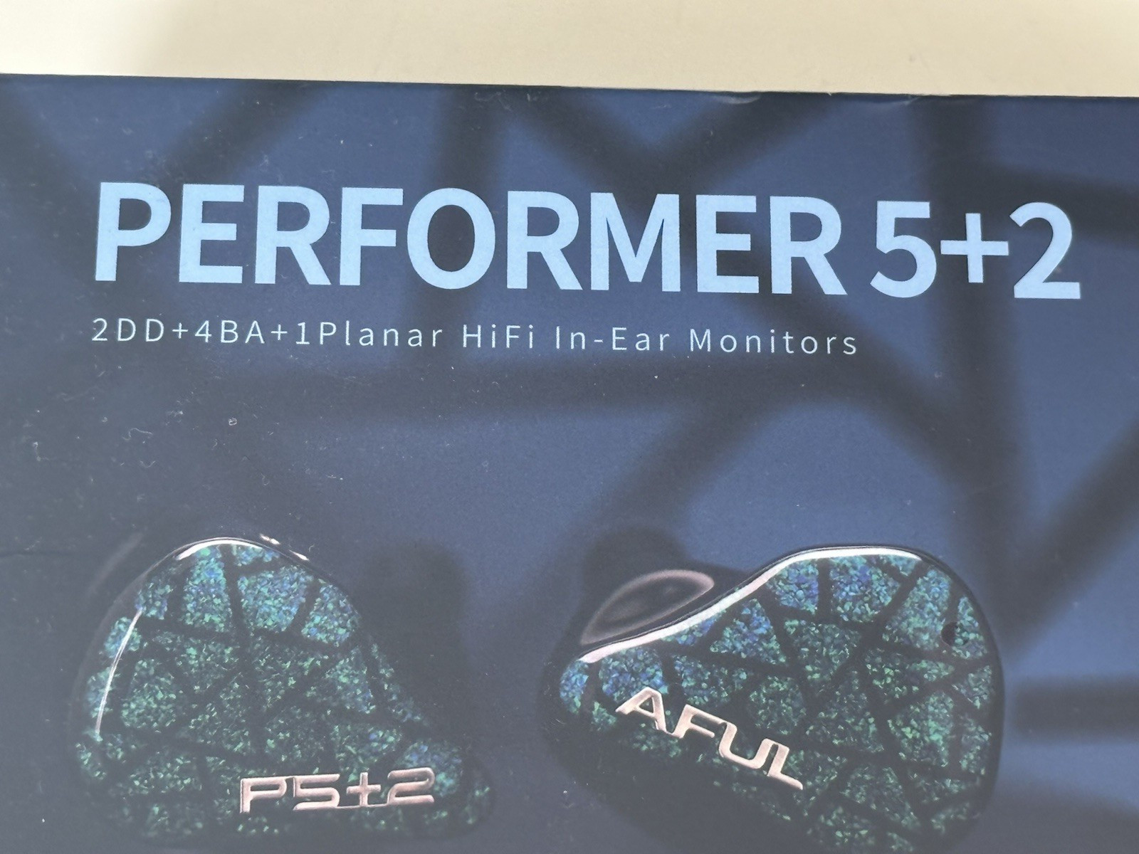 AFUL PERFORMER 5+2 Earphones Hybrid Driver 2DD+4BA+Micro planar NEW BOX SEALED
