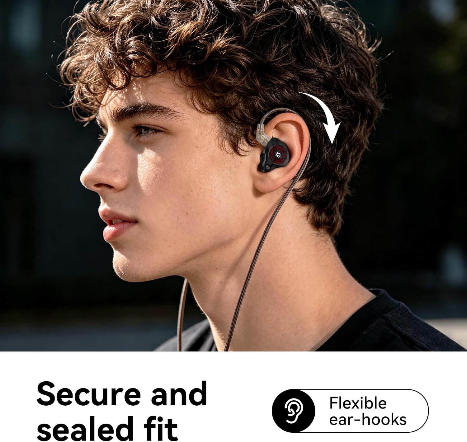 2026 Latest Erabuds,Kbear BK1 Wired Gaming Earbuds,10Mm Single DD in Ear Monitor