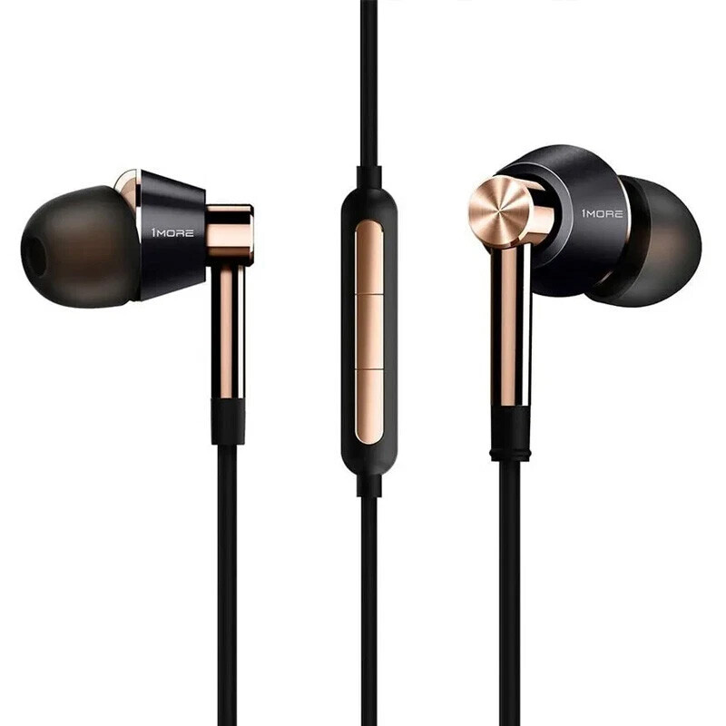1MORE Triple Driver In-Ear Hi-Res Earphones Headphones 3.5mm Plug