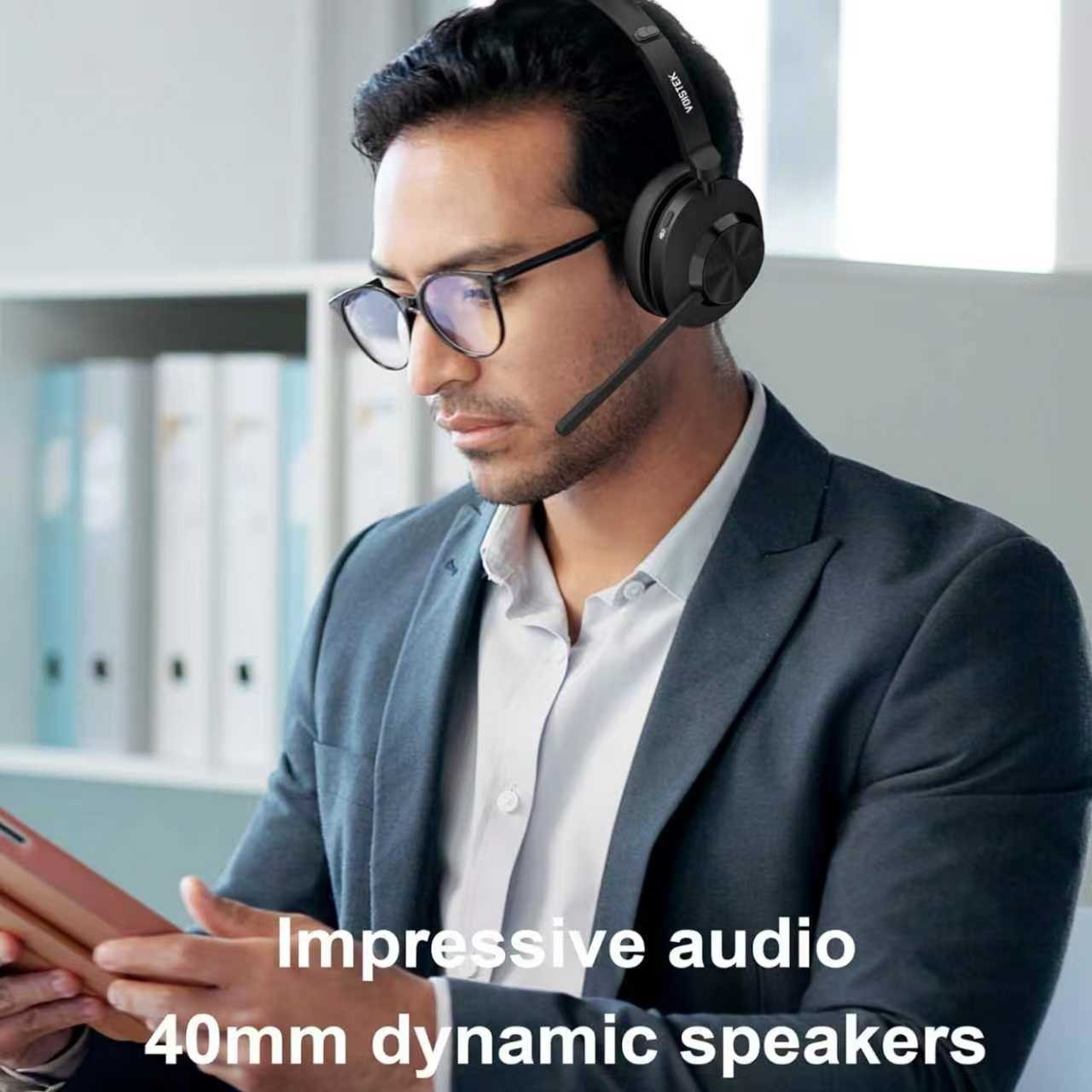 Voistek Gaming Headset 3.5mm with Mic 3D Stereo Sound Headphone for PS4 PS5 XBOX