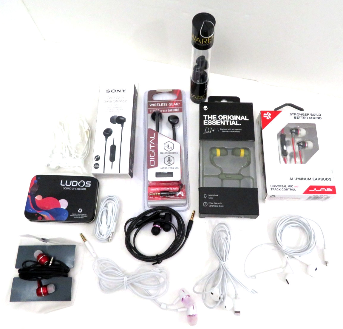 Sony MDREX14AP SkullCandy, Wireless Gear, Sneakhead, Ludos Wired 3.5mm Earphones