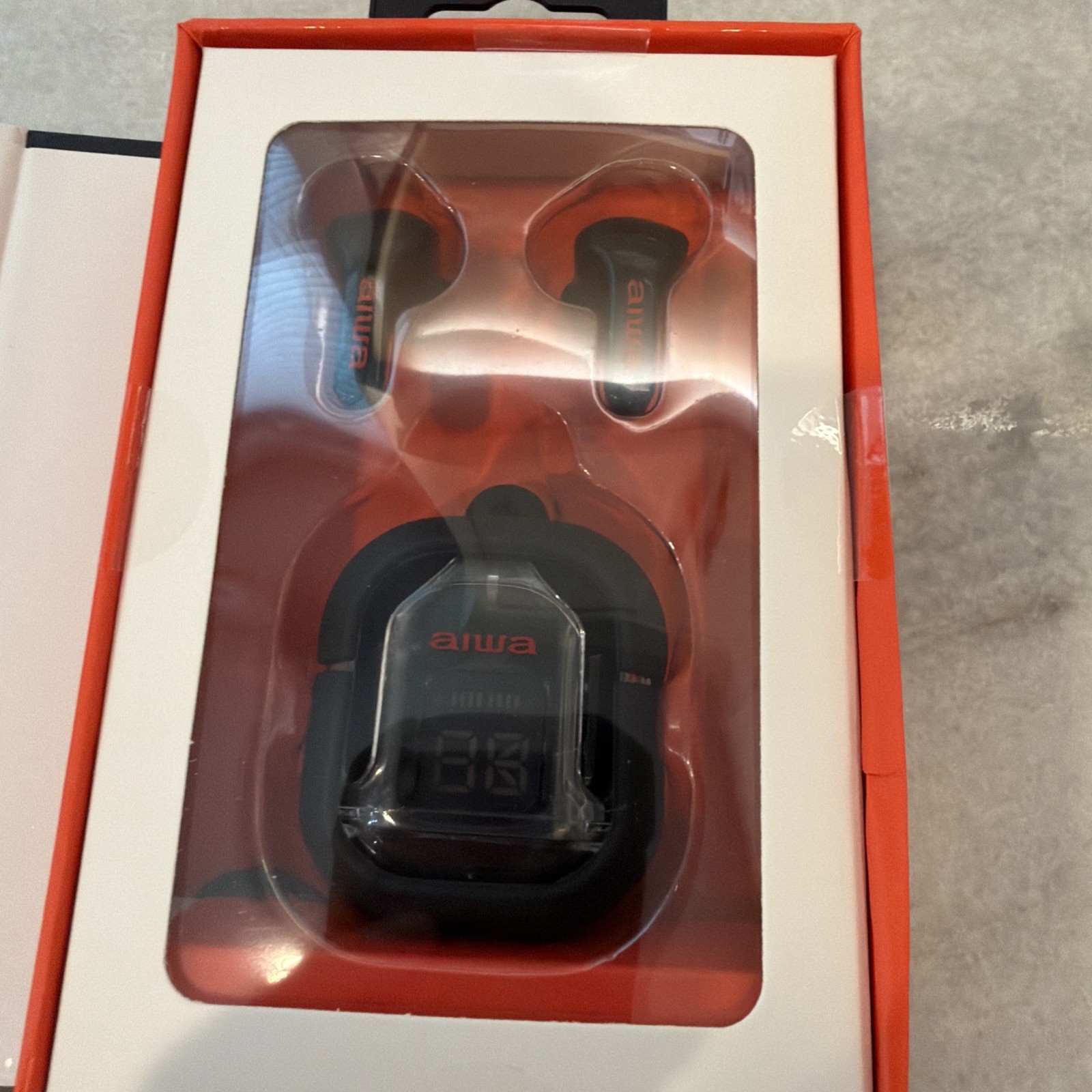Aiwa Prodigy Micro True Wireless Earphones 19 Hours Playtime – New Open Box