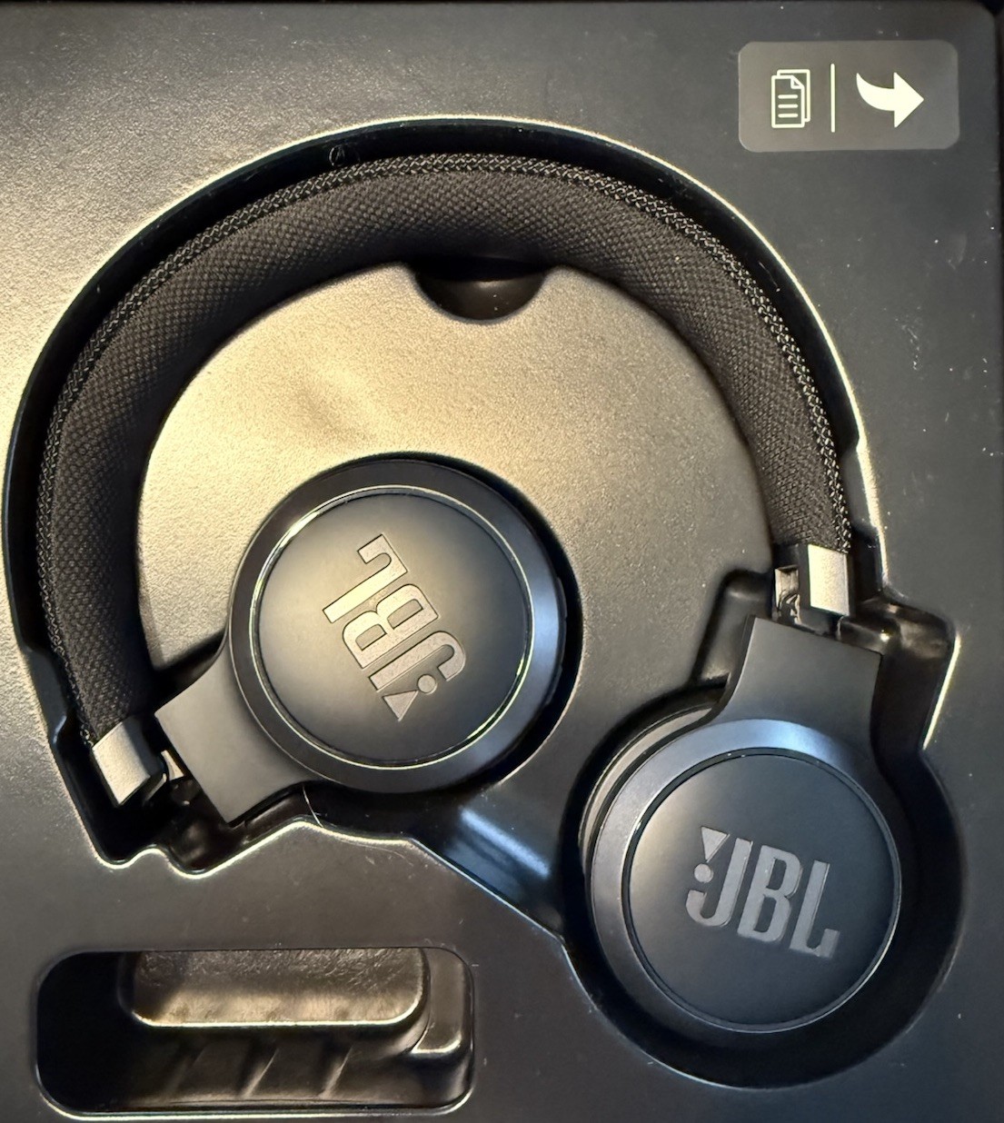 JBL Live 460NC Wireless On‑Ear Noise Cancelling Bluetooth Headphones OPEN BOX