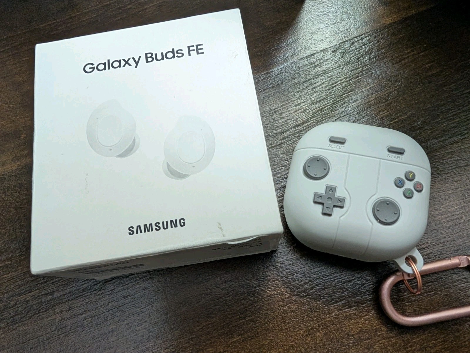 SAMSUNG R400 Galaxy Buds FE Bluetooth Earbuds – Nice In Box + Extras Free Ship