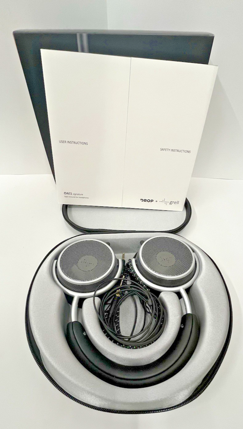 Drop X Grell OAE1 Signature Series Edition Headphones Case 4.4mm Balanced Cable
