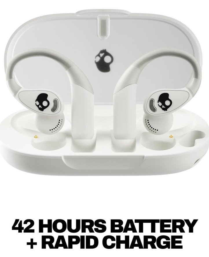 Skullcandy Push 540 Open Ear Earbuds True Wireless Bluetooth Bone White A9