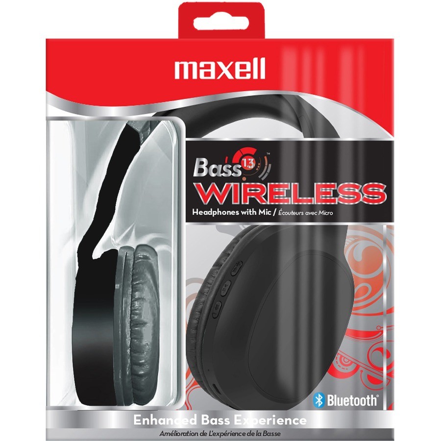 Maxell Bass 13 Wireless Headphones with Mic Bluetooth