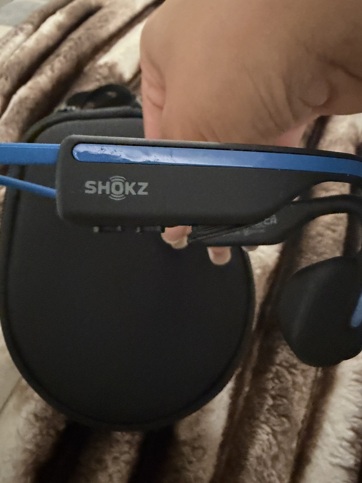 Shokz S661 Open Move Bone Conduction Bluetooth Open-Ear Sport Headphones Blue