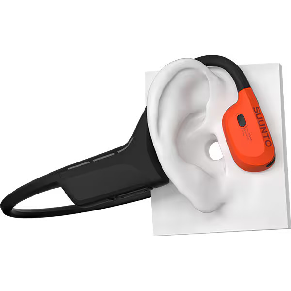 SUUNTO WING2 Bone Conduction Earphones Bluetooth Coral Orange SS051260000