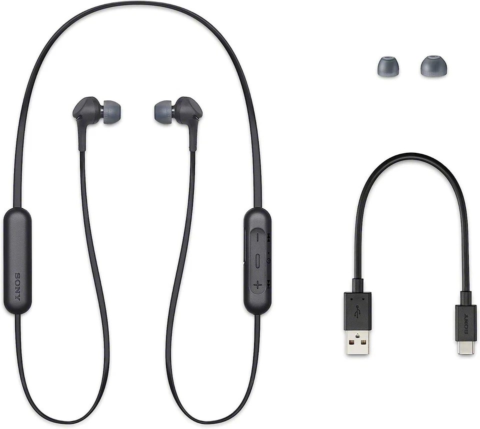 Sony WI-XB400 Headset/Headphones Wireless Extra Bass in-Ear Headphones – Black