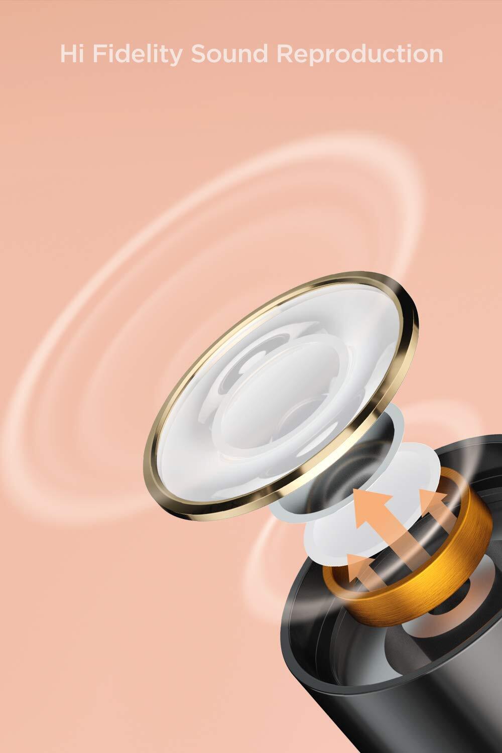 1MORE Stylish True Wireless in-Ear Headphones – Bluetooth – 6.5 Hours of Battery