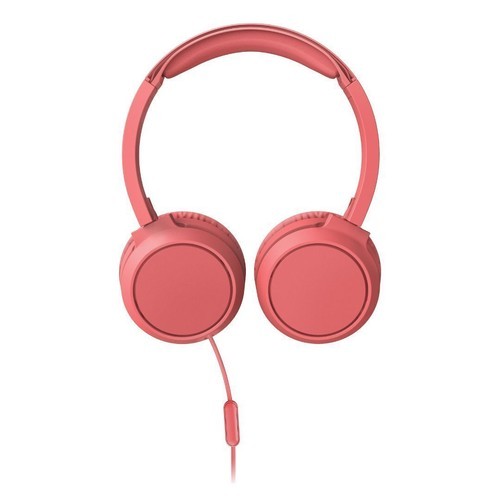 Philips 3000 Series TAH4105RD00 On Ear Headphones 32mm Drivers (Red)