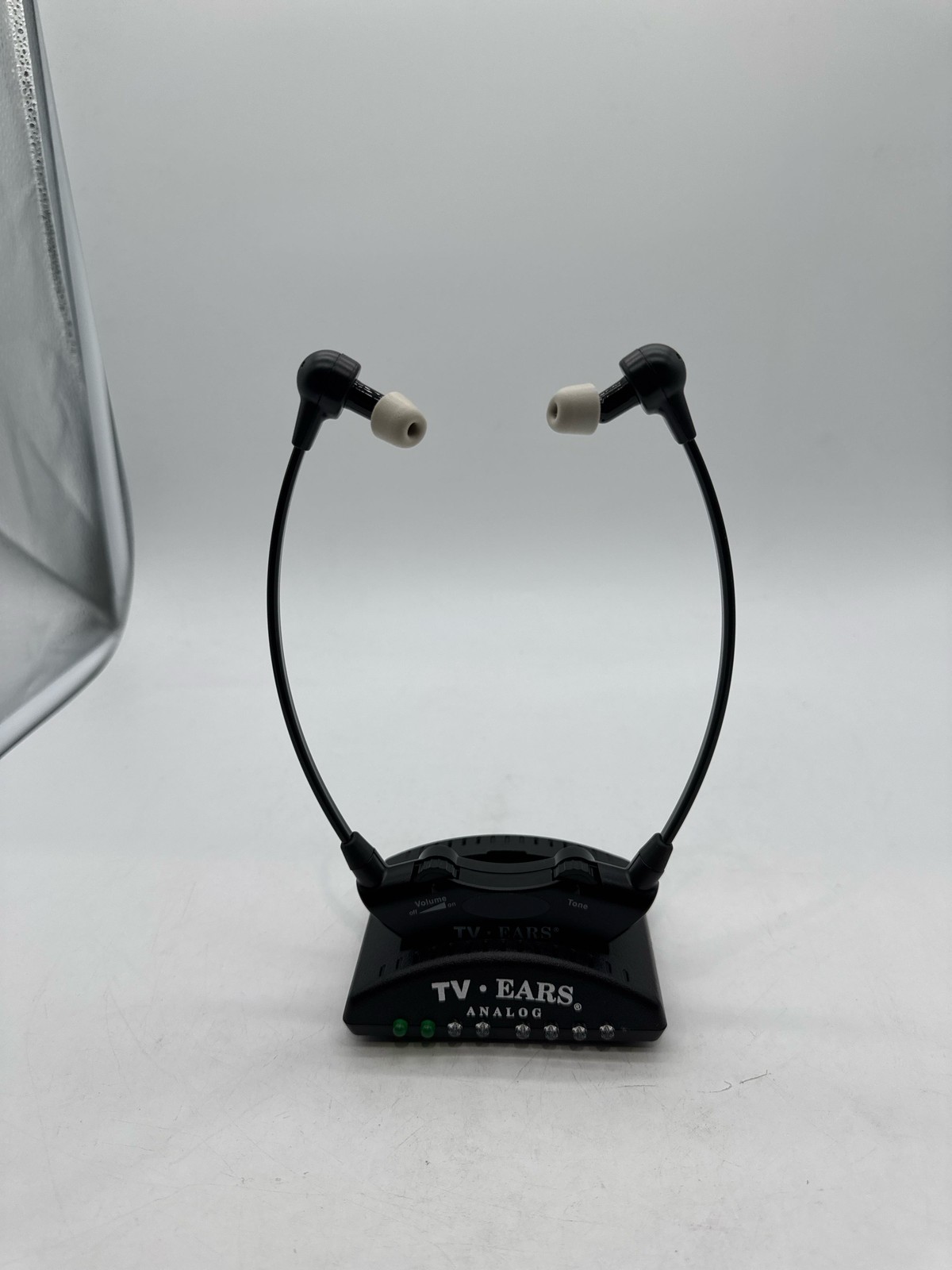 TV Ears Original Wireless Headsets System 11641 Hearing Aid Device Black