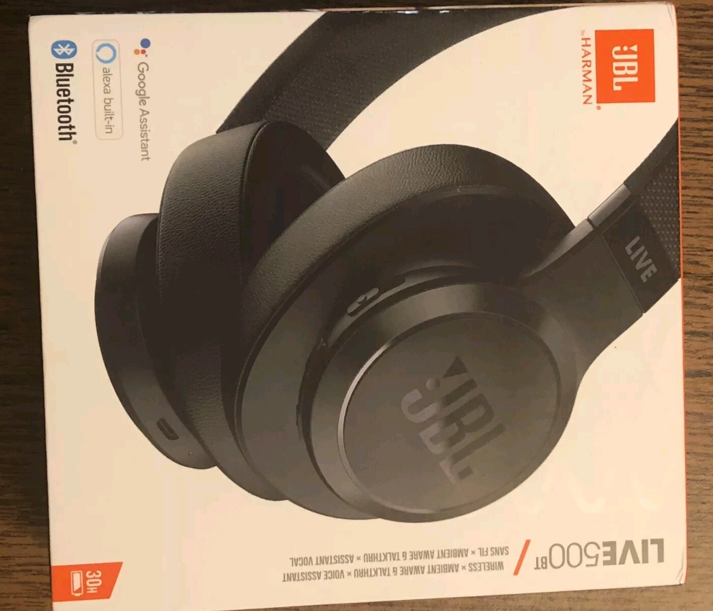 JBL Live 500BT | Black | New
