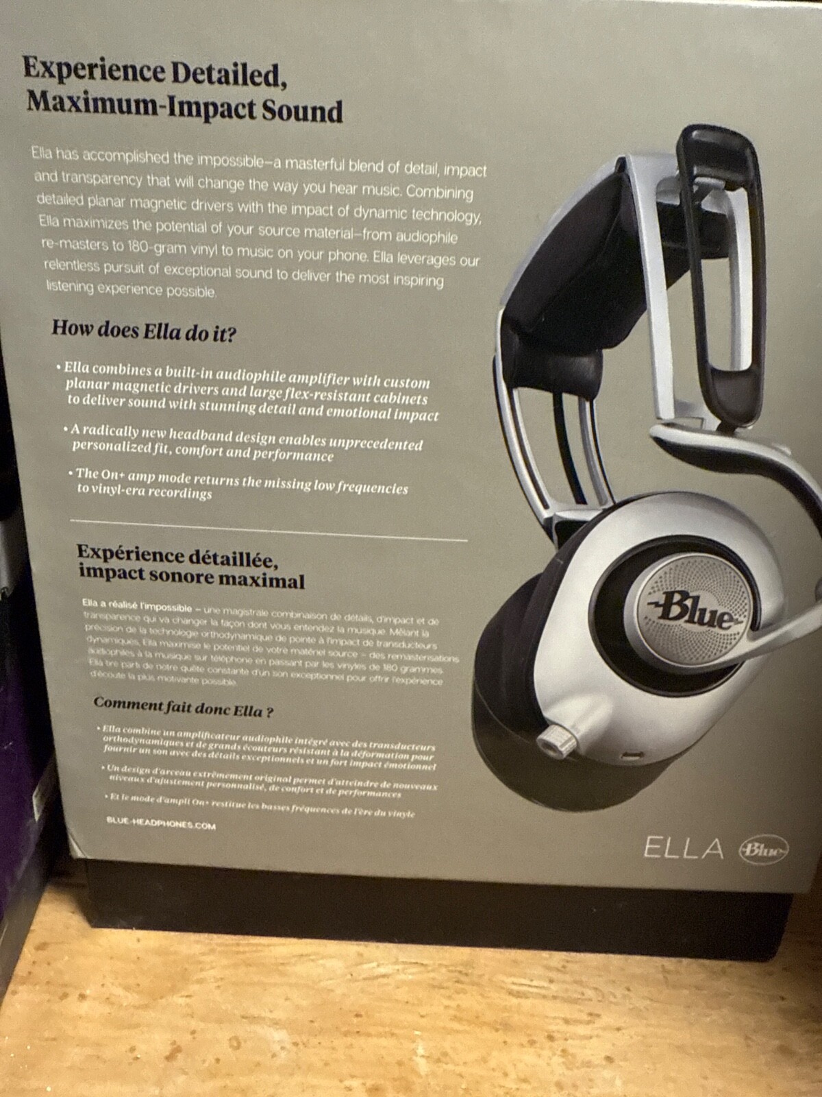 Blue Ella Planar Magnetic Headphones (7013)