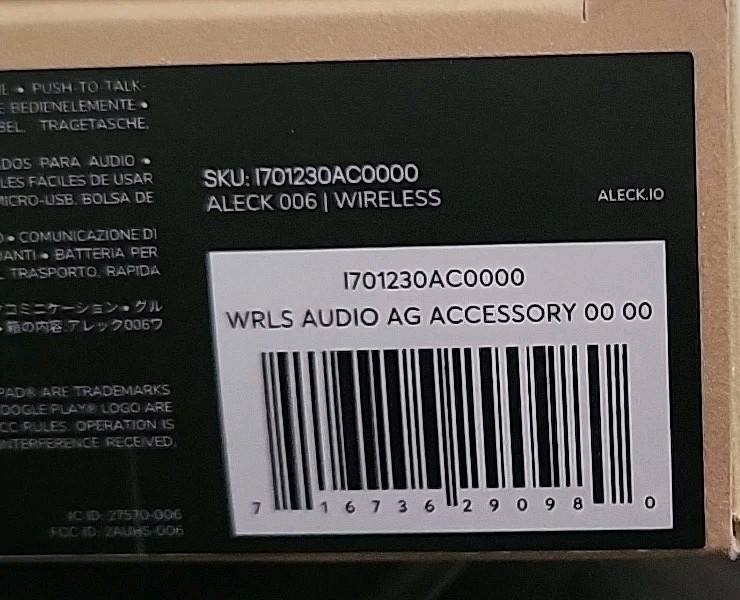 ALECK 006 Snow Series Pro Wireless Bluetooth Helmet Speakers New SEALED