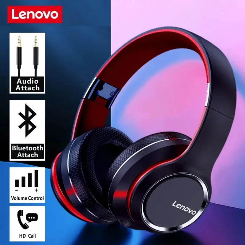 HD200 Bluetooth Earphones Over-Ear Foldable Computer Wireless Headphones Noise C