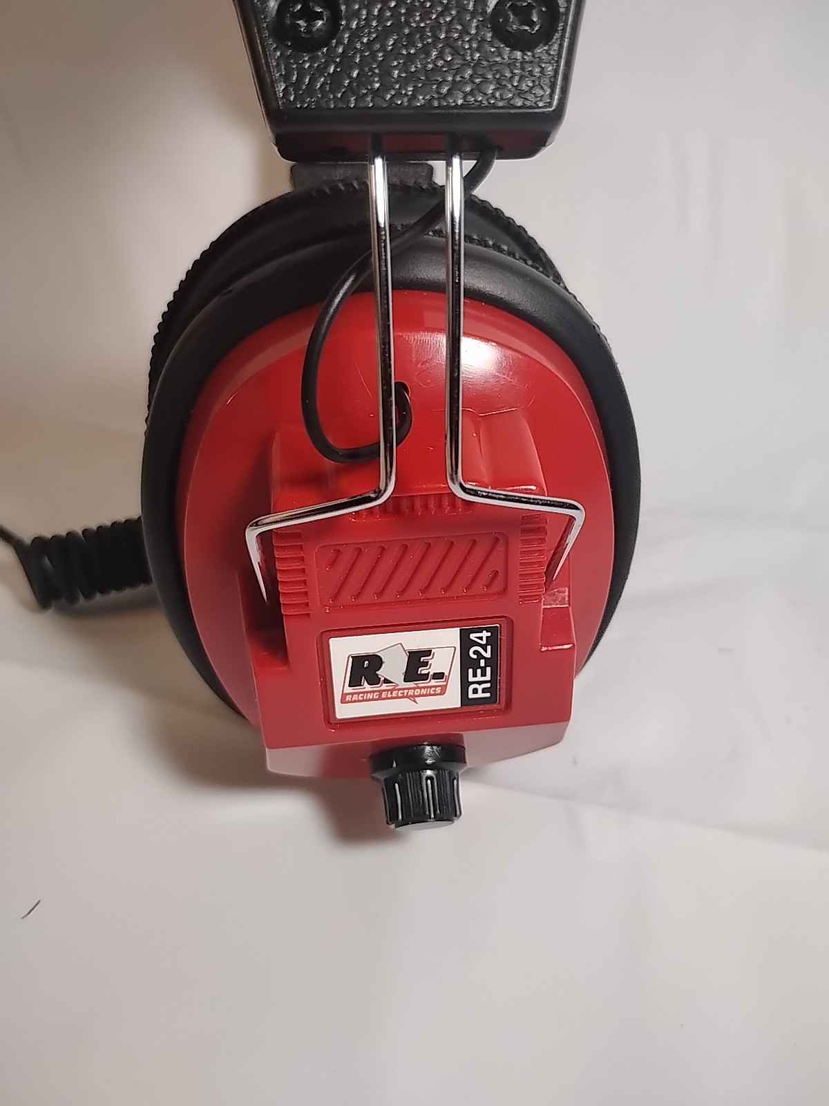 Racing Electronics RE-24 Race Headphones Over The Ear Tested. W/ MILD WEAR