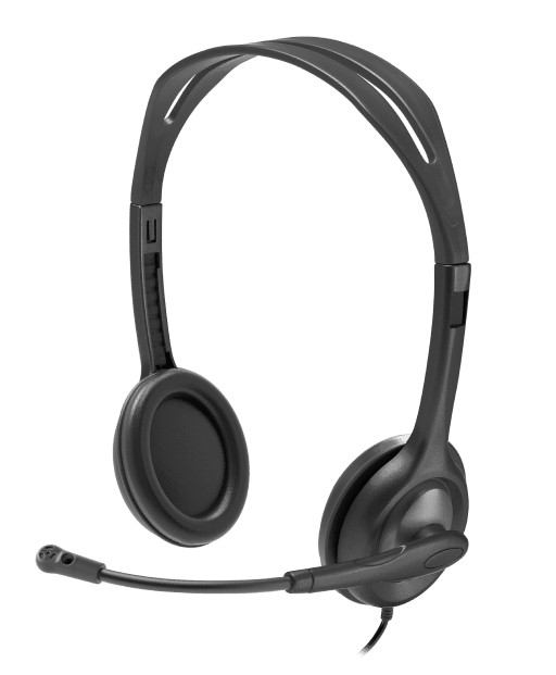 Logitech H111 Stereo Headset with 3.5 mm Audio Jack 981-000999