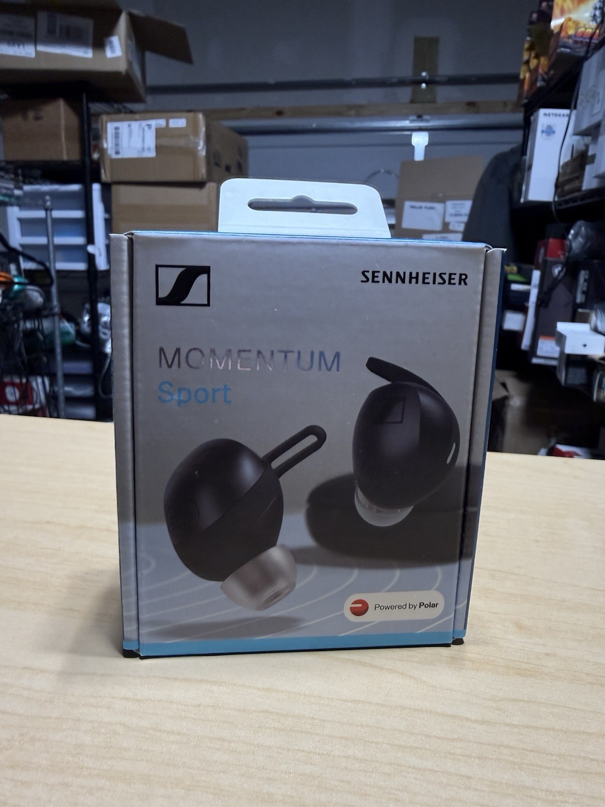 Sennheiser Momentum Sport Earbuds w/ Sport Sound Tuning – Black
