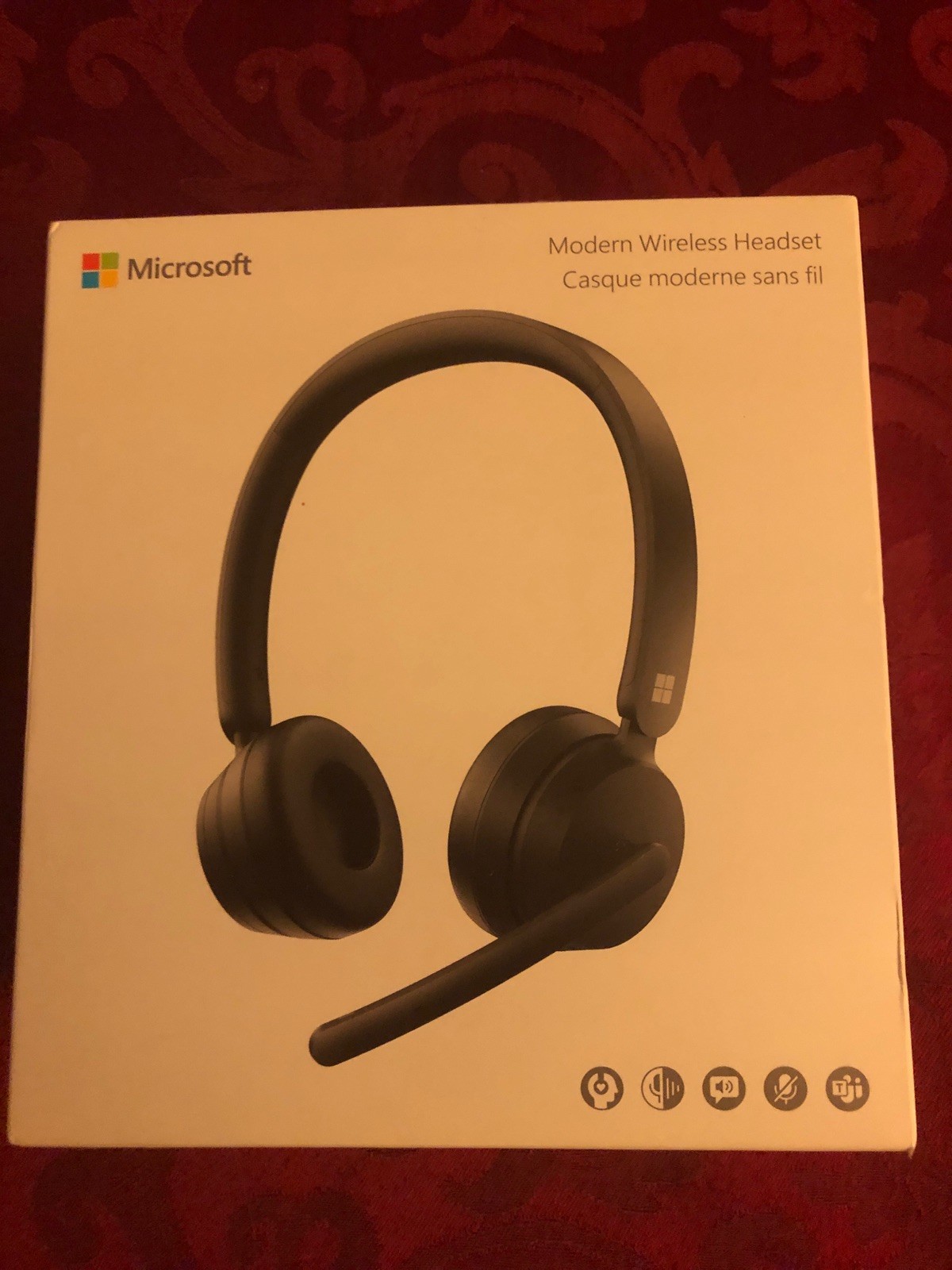 Microsoft Modern Wireless Bluetooth Headset Black – NO DONGLE