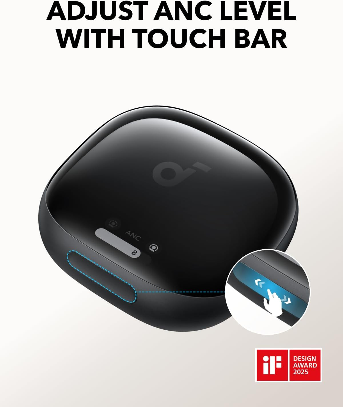 Liberty 4 Pro by Anker, Noise Cancelling Wireless Earbuds, 7-Sensor and Real-Tim