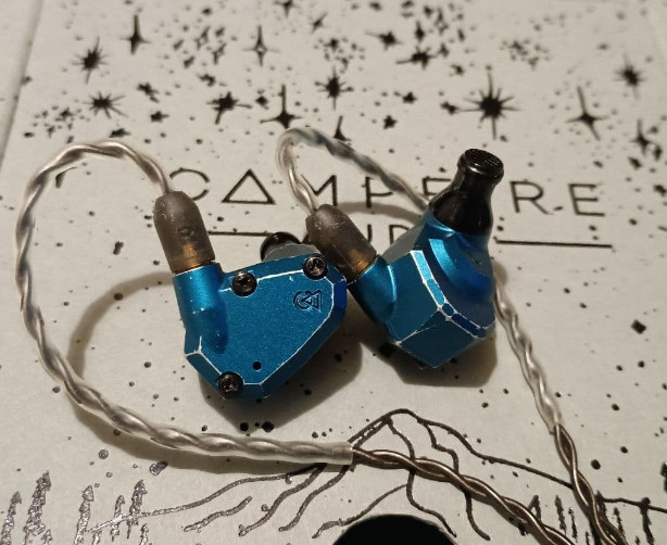 Campfire Audio Polaris II Hybrid In-Ear Monitors Blue from Japan Used JP