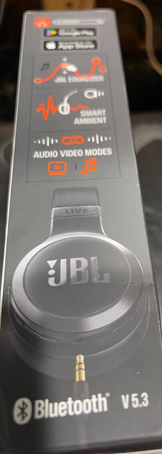 JBL Live 675NC Wireless Noise-Cancelling On-Ear Headphones – Open Box
