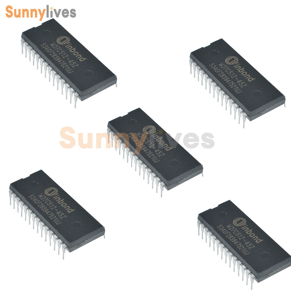 1020Pieces W27C512-45Z W27C512 IC DIP EEPROM 512KBIT 45NS Winbond EEPROMs