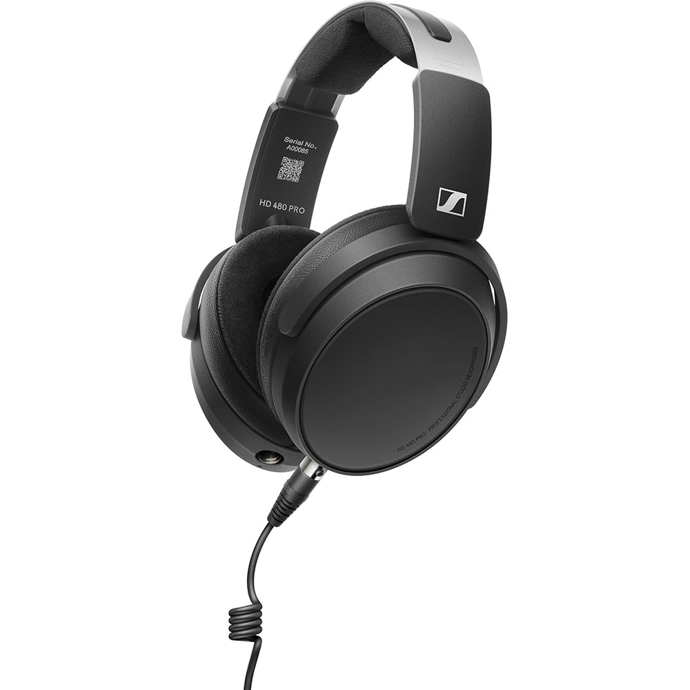 HD 480 PRO Plus Professional Closed-Back Studio Headphones, Black
