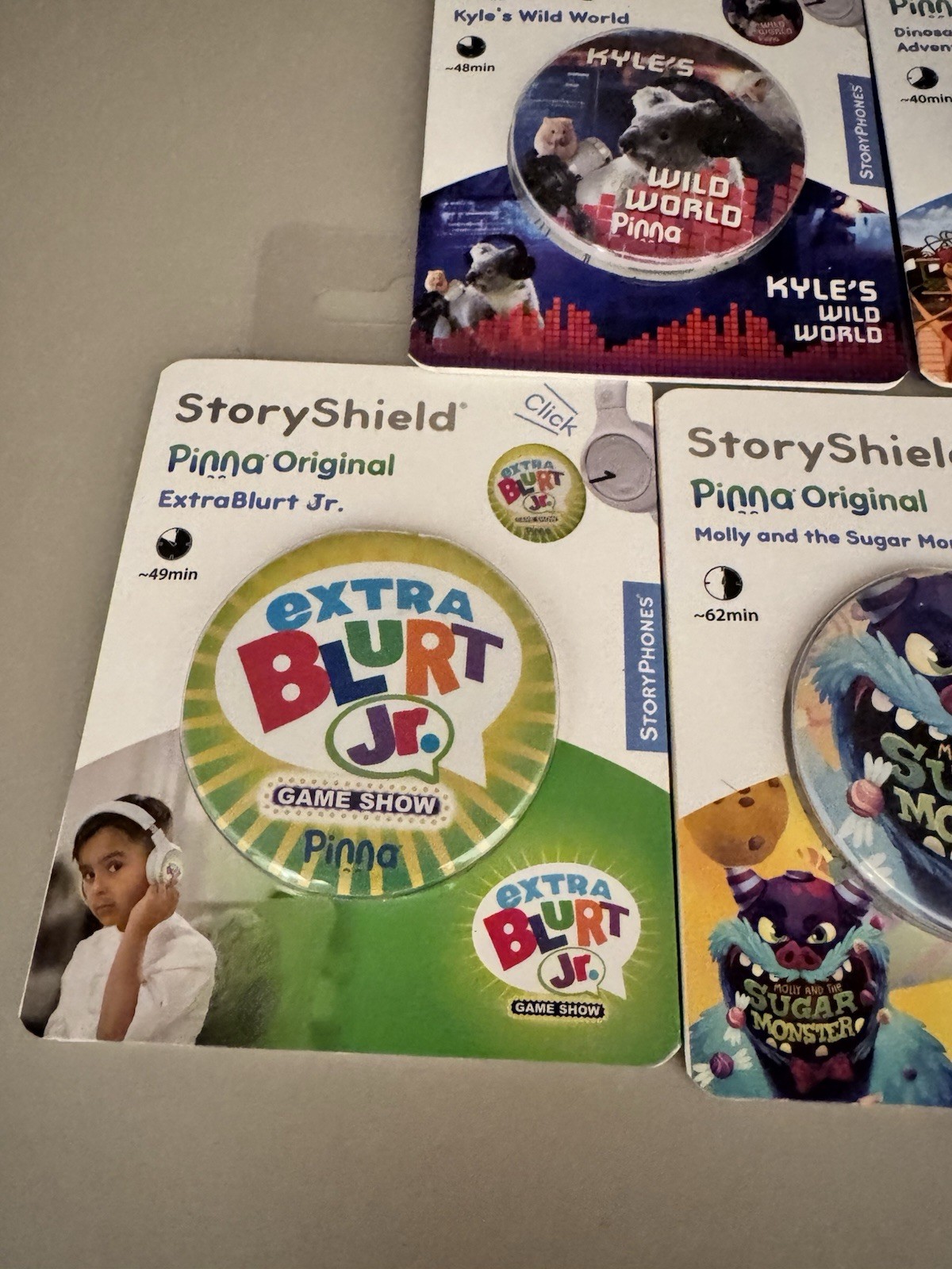 Lot of 5 New StoryPhones Variety of Great Titles – See Photos and Description