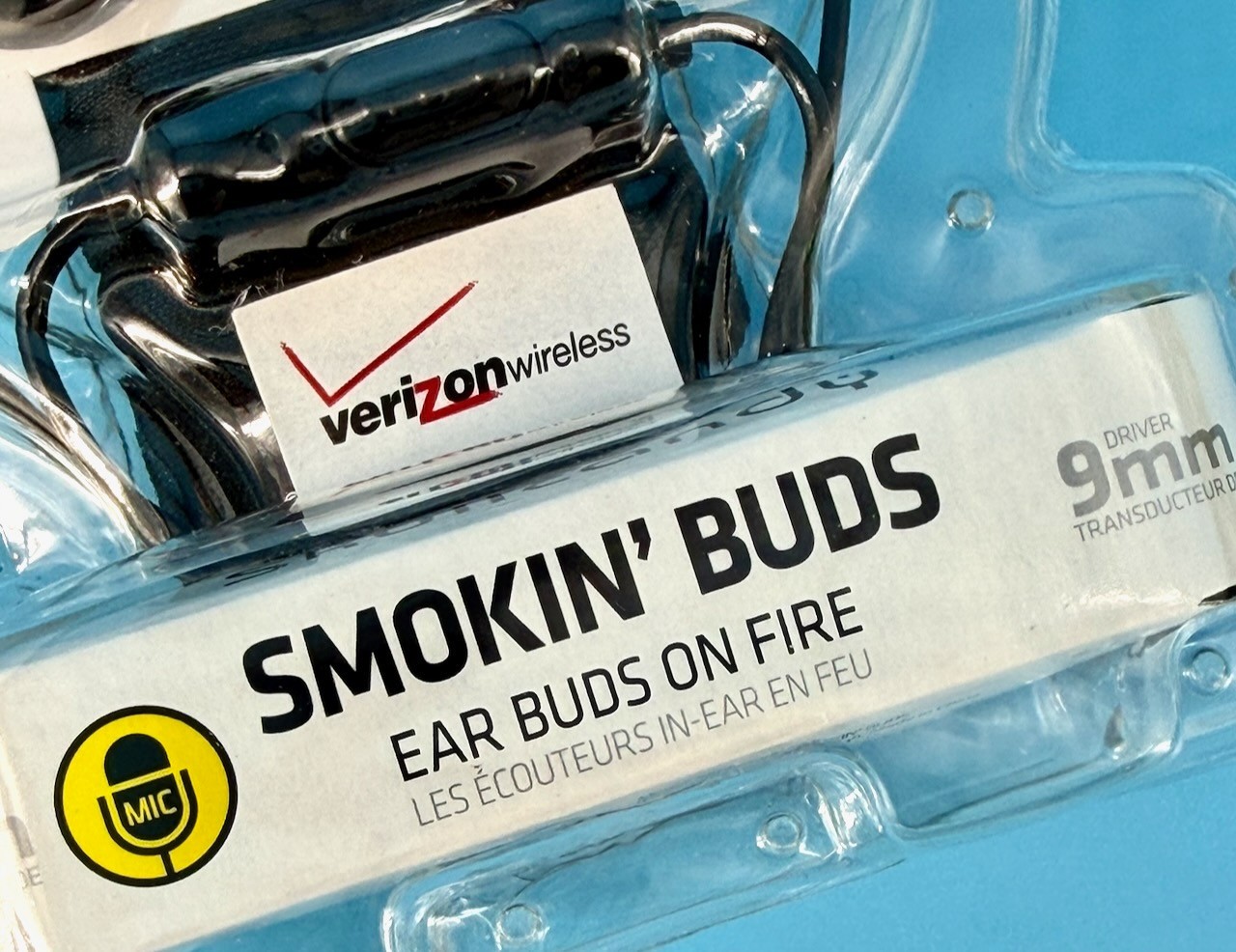 NEW Skullcandy Smokin’ Buds In-Ear Wired Earbuds 9mm Noise-Isolating Black