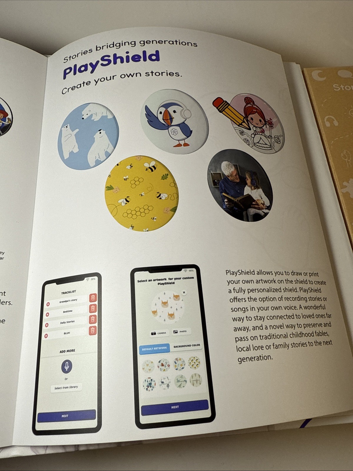 StoryPhones Storytelling Bluetooth Wireless Kids Headphones Intro Bundle – New