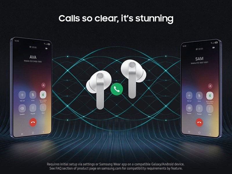 Samsung Galaxy Buds 4 Pro Ai 2-Way Speakers Bluetooth 6.1 ANC Hi-Res NEW
