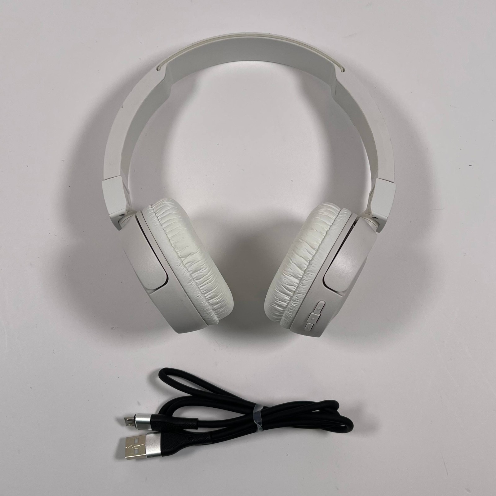 JBL T450BT Wireless On-Ear Headphones with Built-in Remote and Microphone White