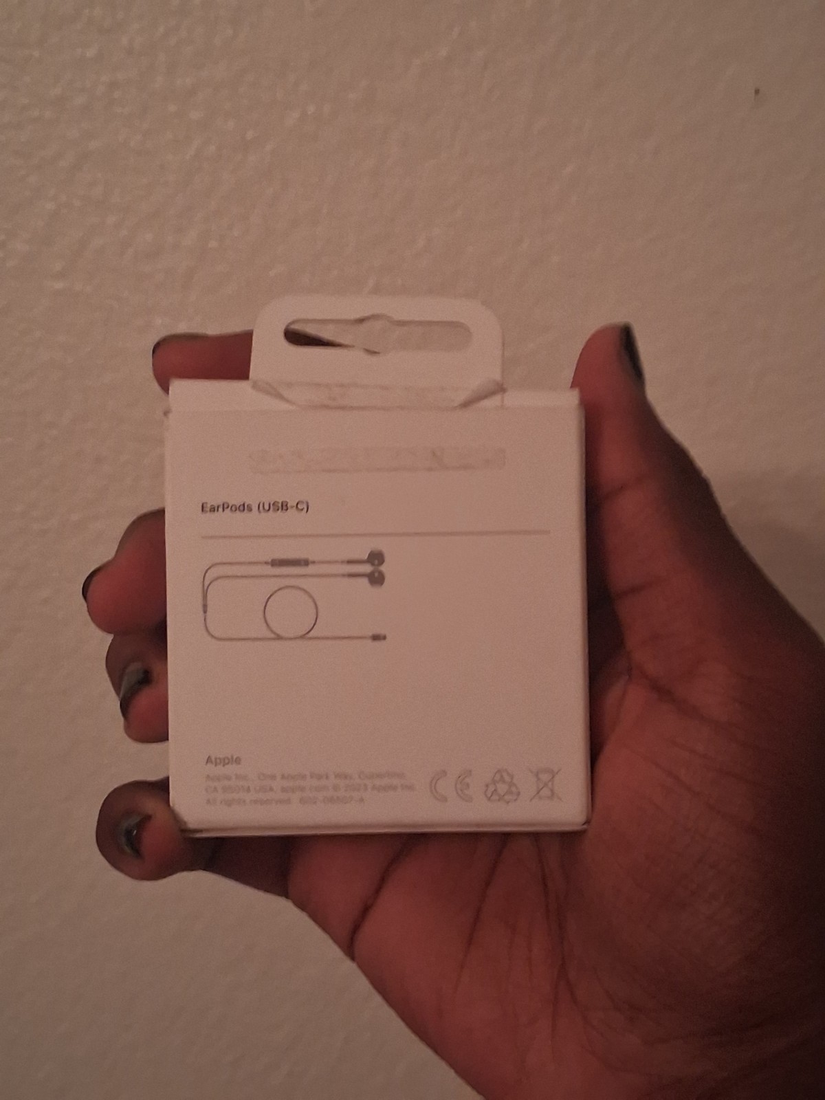 Apple EarPods USB-C Wired In Ear Headphones White 2020s MPN 602-06807-A