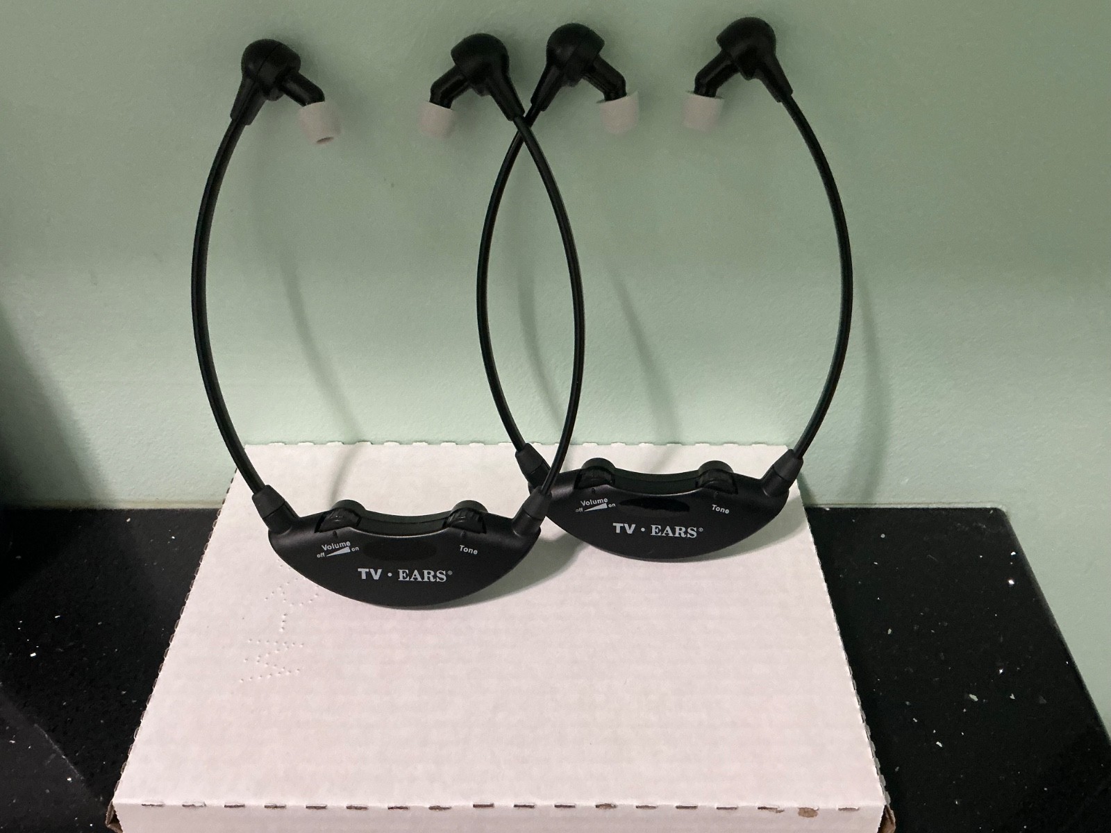 TV·EARS 5.0 Wireless Headset Replacement or Add on, Includes 4 Extra Batteries
