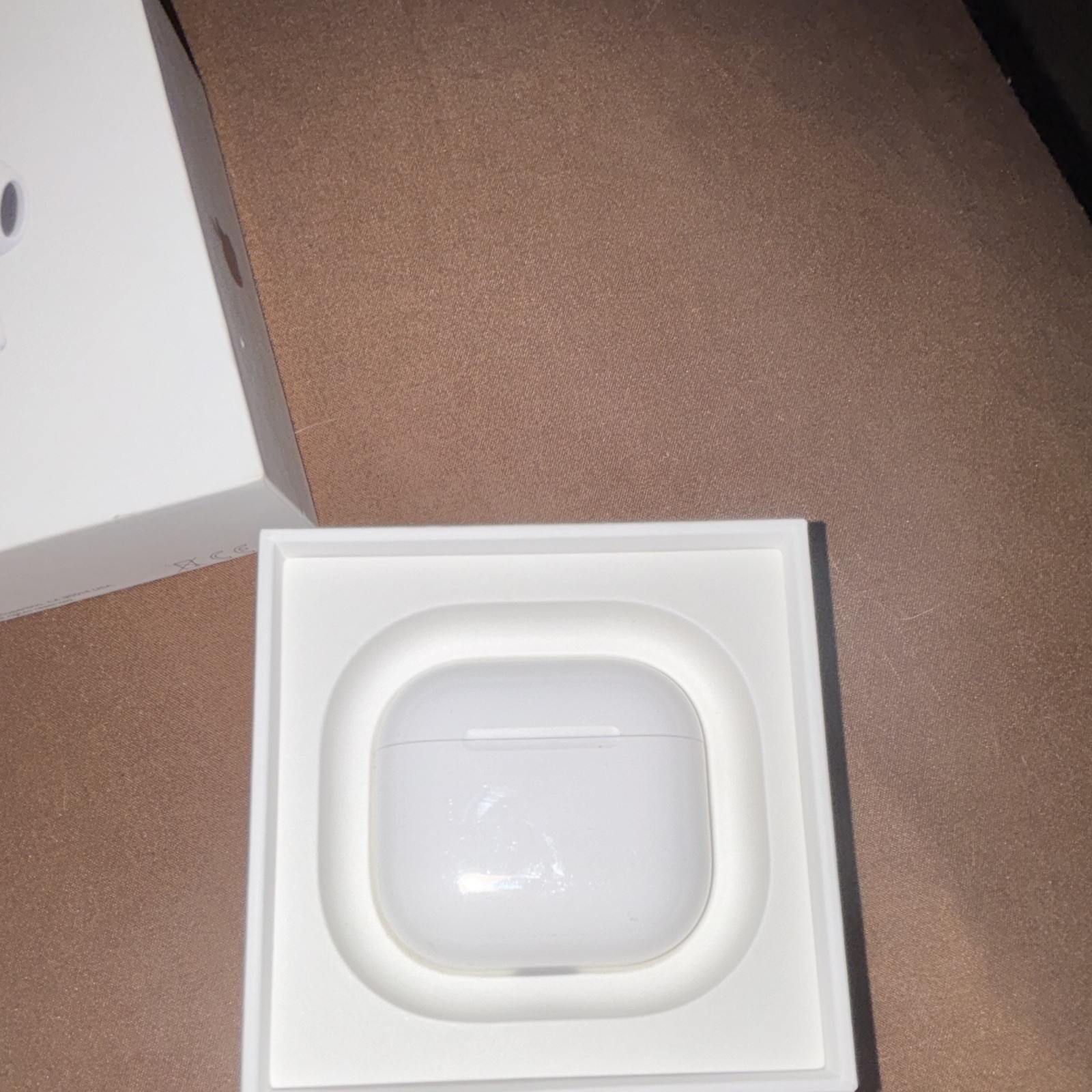 Apple AirPods 4 Wireless Bluetooth In-Ear Earbuds Built-In Mic White MXP63LL/A