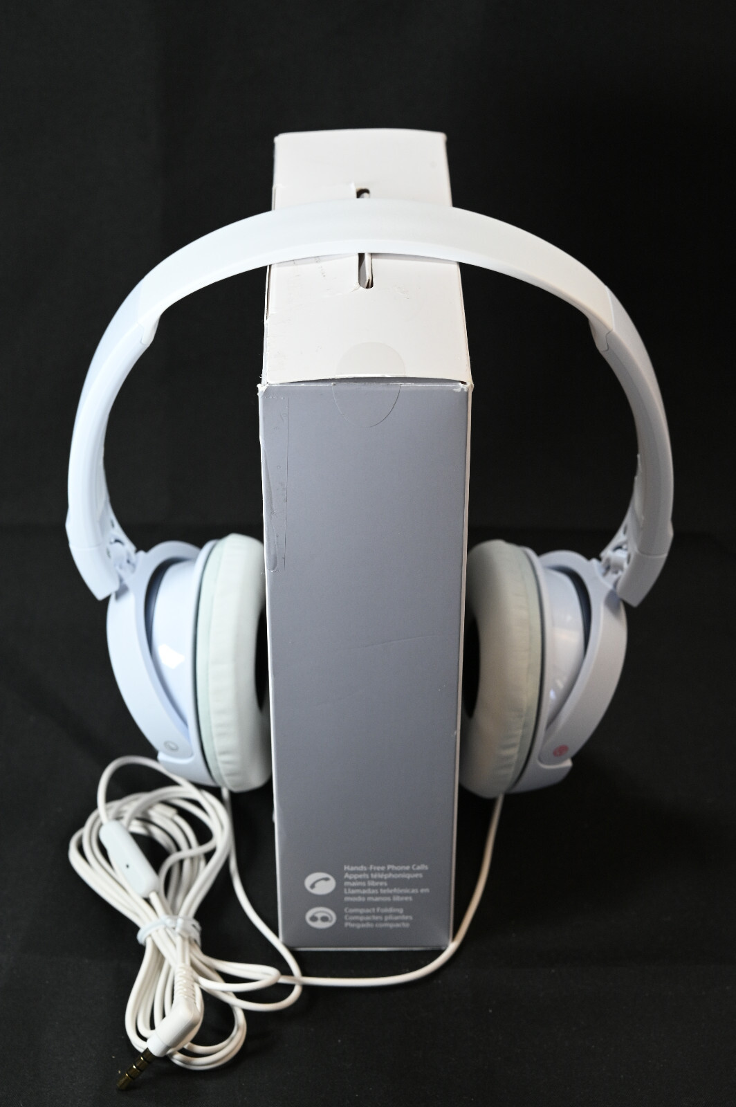 Sony MDR-ZX310AP/B ZX Series On-Ear Stereo Headphones w/Mic MDRZX310AP White
