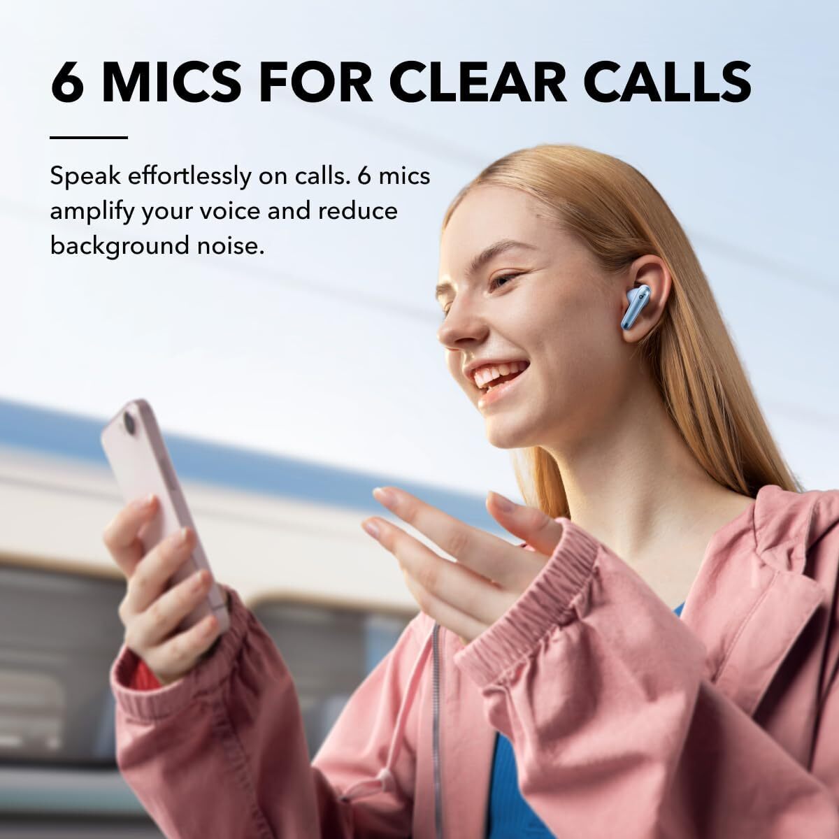 Soundcore Liberty 4 NC Wireless Noise Cancelling Earbuds ANC 2.0 Hi-Res 50H Play