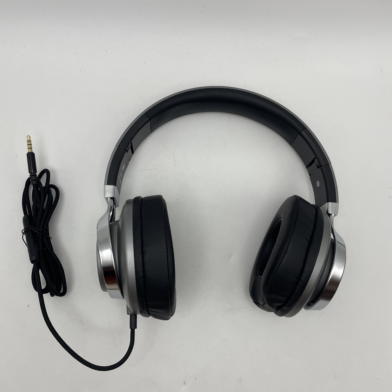 Ailihen C90 Wired Headphones Quality Stereo Sound 40mm Extra Bass – Grey/Silver