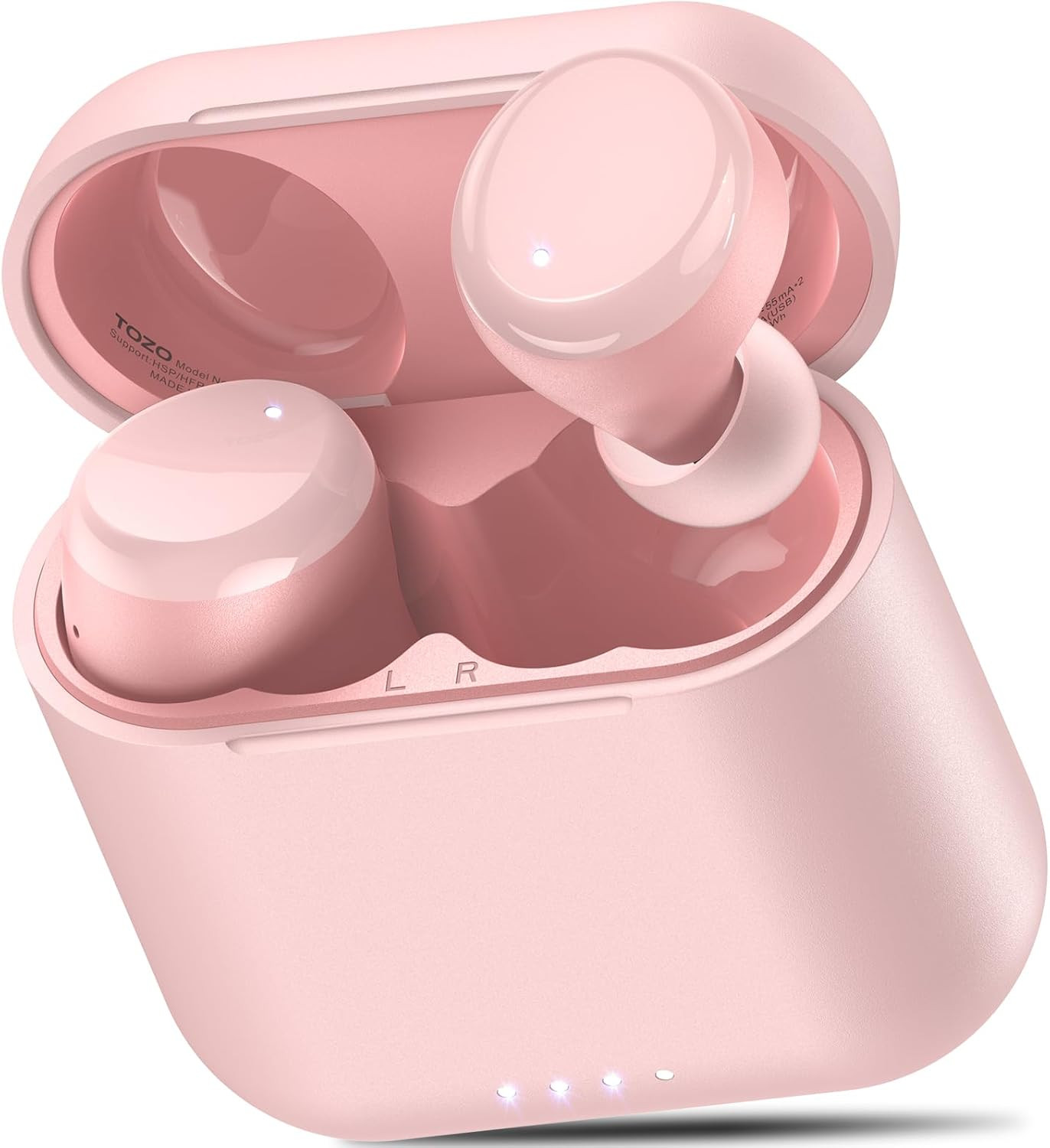 T6 Wireless Earbuds with 50H Playtime, Bluetooth 5.3, IPX8 Waterproof