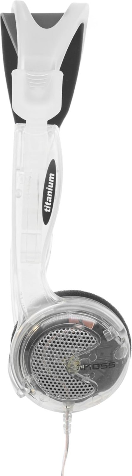 Koss KTXPRO1 Titanium Portable Headphones with Volume Control, Single, Standard