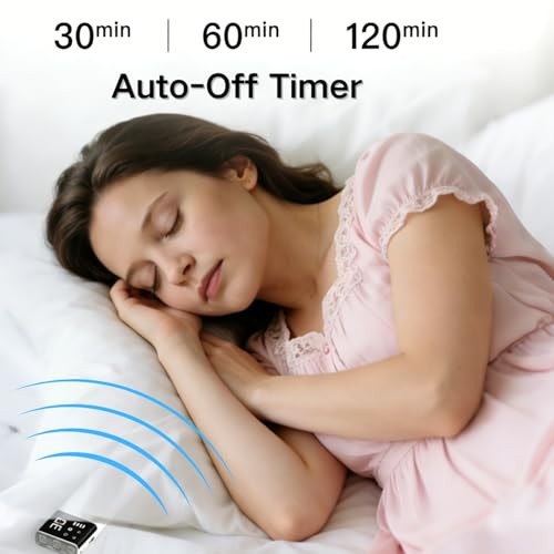 Pillow Speaker for Sleeping, Bone Conduction Under Pillow Speaker for Black